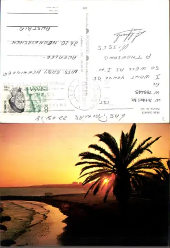 756445 Las Palmas, Gran Canaria Province of Las Palmas Spain 1982