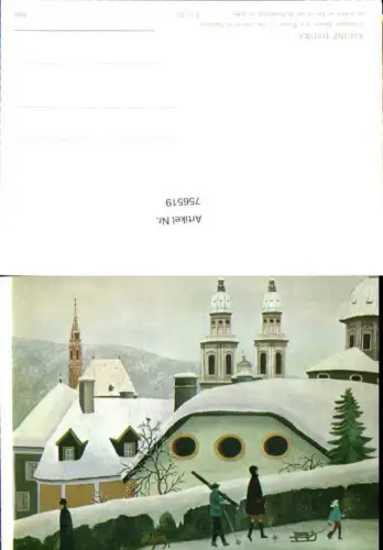 756519 Regine Dapra Salzburg Salzburger Tänze im Winter Bez. Salzburg