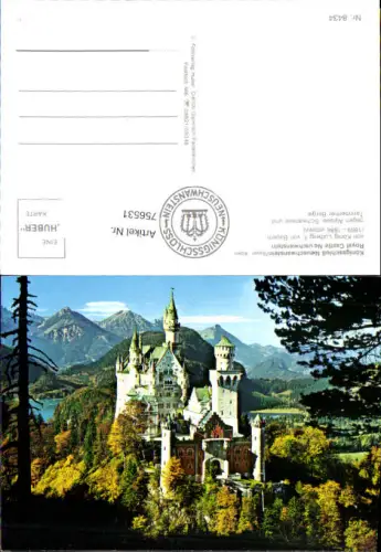 756531 Schwangau Schloss Neuschwanstein Füssen Tannheimer Berge LK Ostallgäu