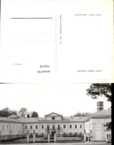 756578 Lázně Kynžvart Státní zámek Kynžvart Okres Cheb Czech Republic 1991