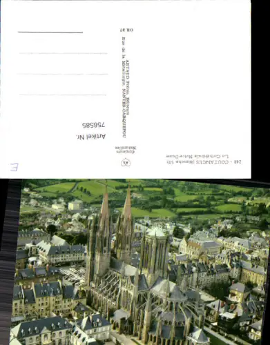 756585 Coutances La Cathédrale Notre-Dame Département Manche France