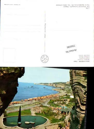 756596 Forio (Isola d'Ischia) Spiaggia Poseidon Città di Napoli Italy