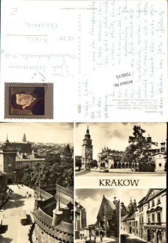 756615 Krakow Krakau Poland 1968