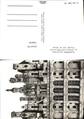 756643 Chambord Le Château Dép. Loir-et-Cher France