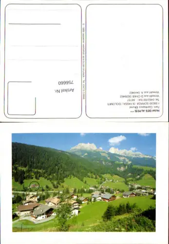 756660 Soraga di Fassa Dolomiti Prov. Trient Italy 1989