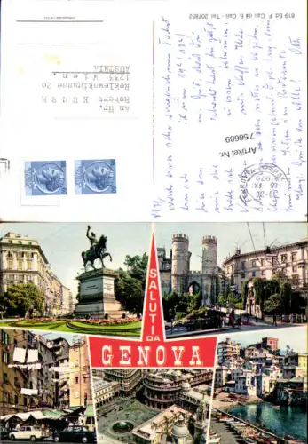 756689 Genova Metropolitan City of Genoa Italy 1979