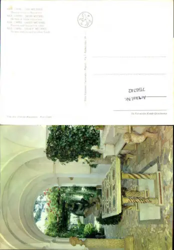756742 Anacapri San Michele Metropolitan City of Naples Italy