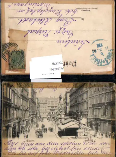 756776 Wien Graben Bez. Wien 1899