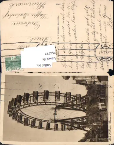 756777 Wien Leopoldstadt Prater Riesenrad Wien 1931