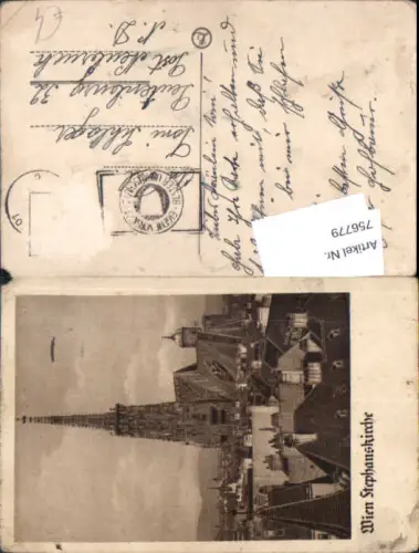 756779 Wien Stephanskirche gel Peutenburg Neubruck Scheibbs