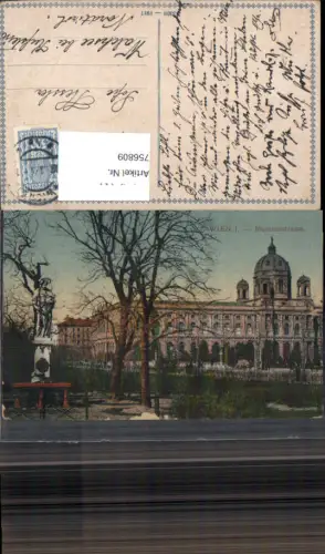 756809 Wien Museumstrasse Bez. Innere Stadt 1917