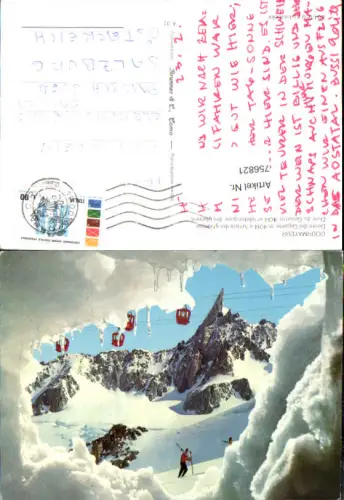 756821 Courmayeur Dente del Gigante Valle d'Aosta Italy 1990
