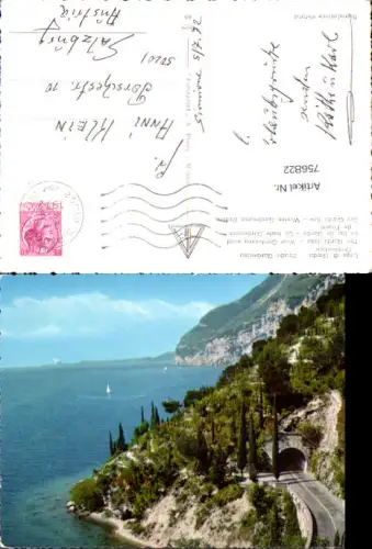 756822 Lago di Garda Gardesana Provinz Brescia Italy 1972