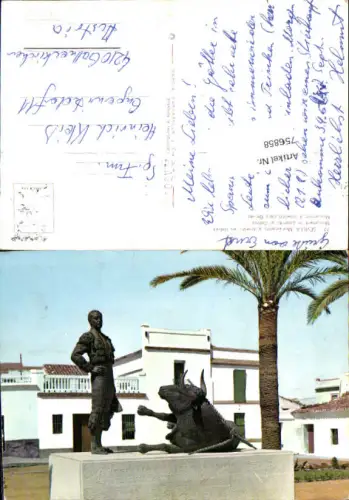 756858 Sevilla Monumento a Joselito el Gallo Province of Seville Spain 1987