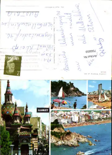 756859 Lloret de Mar, Costa Brava Province of Girona Spain