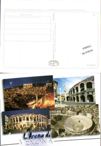 756864 Verona L'Arena di Verona Provinz Verona Italy