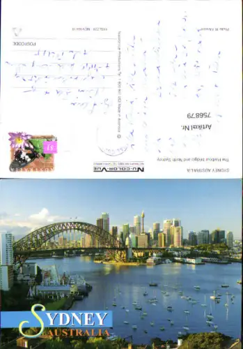 756879 Sydney The Harbour Bridge and North Sydney New South Wales Australia