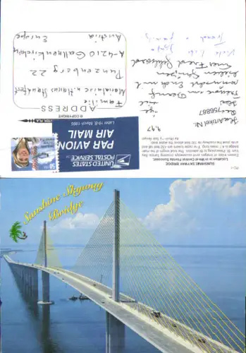 756887 Sunshine Skyway Bridge, St. Petersburg Pinellas County USA 1997