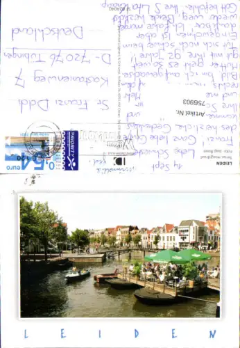 756903 Leiden Terras Hoogstraat Prov. Zuid-Holland Netherlands 2001