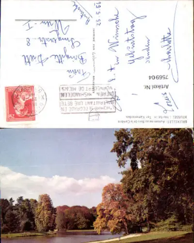 756904 Bruxelles, Bois de la Cambre Brussels-Capital Region Belgium 1956
