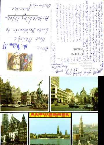 756905 Antwerpen Arr. Antwerpen Anvers Belgium 1987