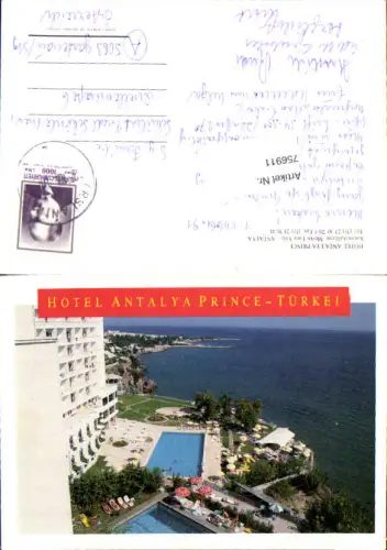 756911 Antalya Hotel Antalya Prince Antalya Turkey 1991
