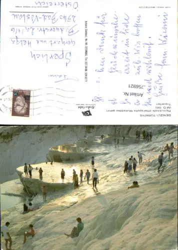 756921 Pamukkale Hierapolis Traverten Denizli Province Turkey