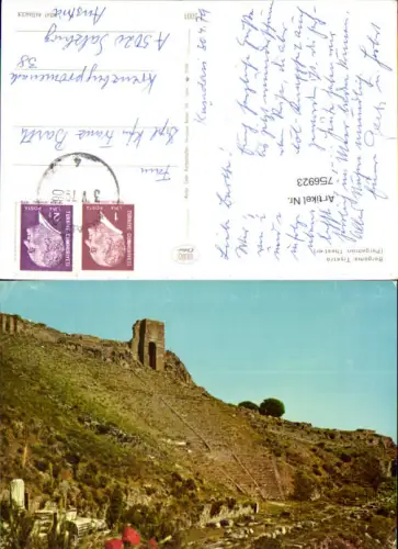 756923 Bergama Pergamon Theater District Bergama Turkey 1979