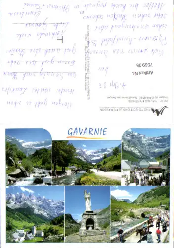 756935 Gavarnie Notre Dame des Neiges Dép. Hautes-Pyrénées France Les Pyrenees 2003