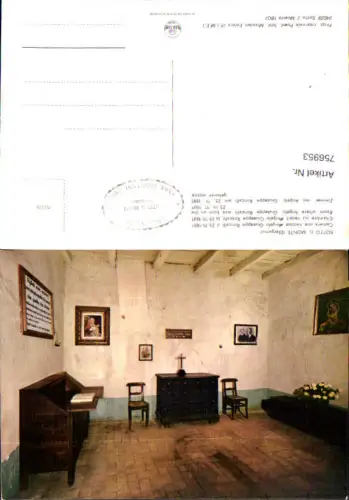 756953 Sotto il Monte Geburtszimmer Papst Johannes XXIII Province Bergamo Italy