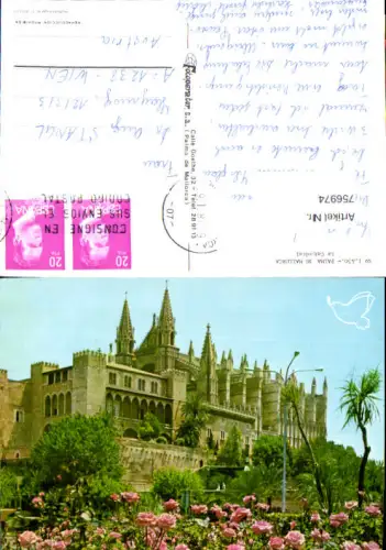 756974 Palma de Mallorca La Catedral Mallorca Spain