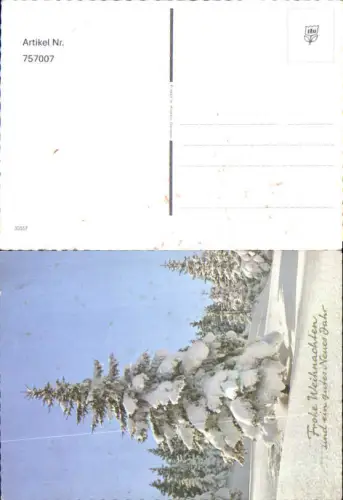 757007 Winterlandschaft Baum Tannenbaum