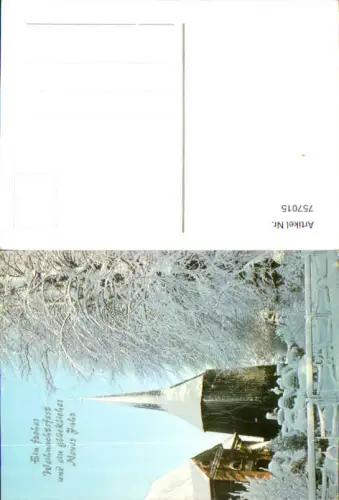 757015 Kirche im Winter