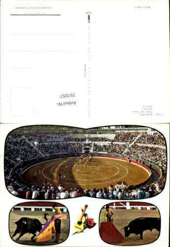 757057 Barcelona Plaza de Toros Arenas Bullring Province of Barcelona Spain