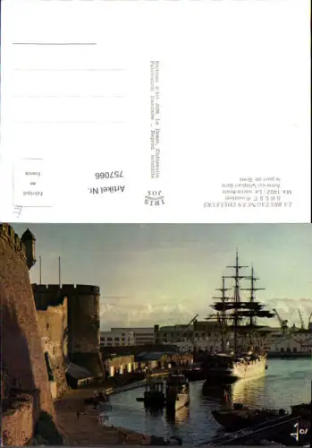 757066 Brest Le navire-école Americo Vespuci Brest Dép. Finistère France