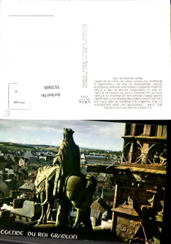 757069 Quimper Légende du Roi Gradlon Finistère France