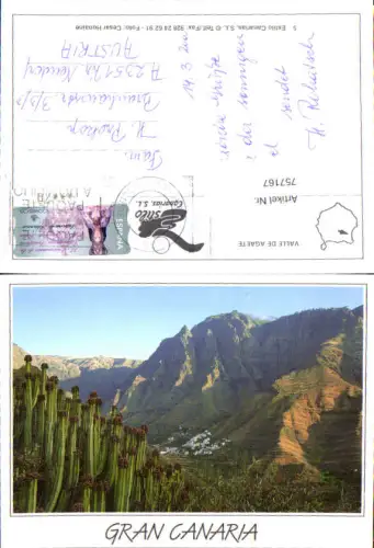 757167 Valle de Agaete Gran Canaria Province of Las Palmas Spain 2000