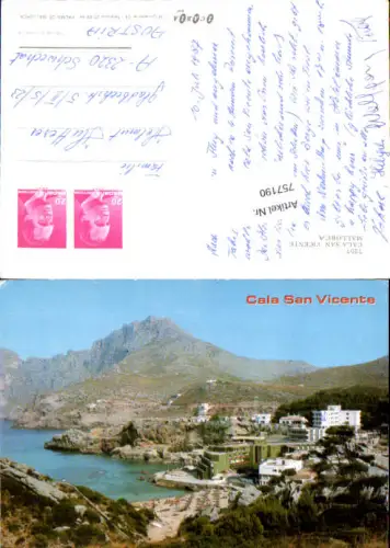 757190 Cala San Vicente Mallorca Balearic Islands Spain 1987