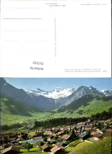 757232 Adelboden Tierhornli Steghorn Wildstrubel Filzer Verwaltungskreis Frutigen-Niedersimmental Switzerland