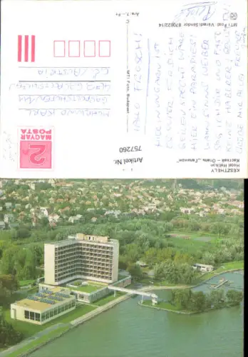 757260 Keszthely Hotel Helikon Keszthelyi járás Zala County Hungary 1987