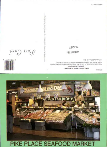 757267 Seattle Pike Place Public Market King County USA