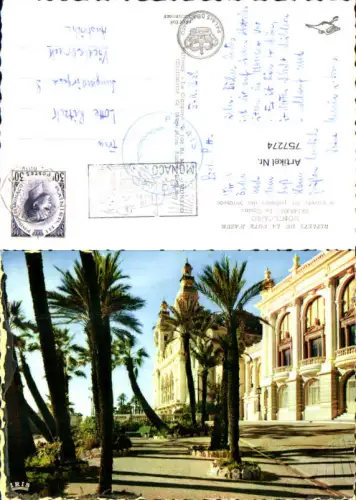 757274 Monte-Carlo Le Casino Monaco Monaco 1963