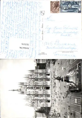 757275 Milano Il Duomo Metropolitanstadt Mailand Italy 1944