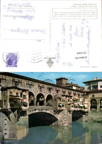 757284 Firenze Ponte Vecchio Metropolitan City of Florence Italy