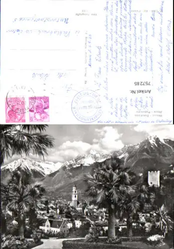757285 Meran Panorama Burggrafenamt Italy 1969