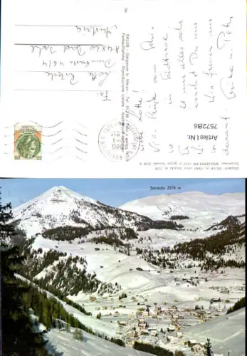 757286 Wolkenstein Gröden Gardena Seceda Provinz Bozen Italy 1980
