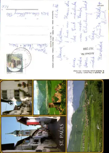 757288 St. Pauls Paolo Eppan an der Weinstraße Überetsch-Unterland Bolzano Italy 1986