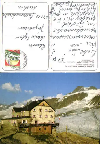 757289 Schnals Schöne Aussicht Hütte Bez. Vinschgau Italy 1981