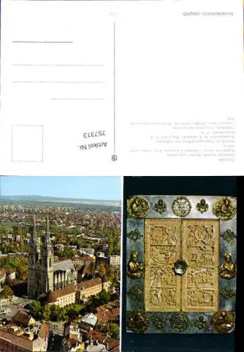 757313 Zagreb Katedrala Kathedrale City of Zagreb Croatia