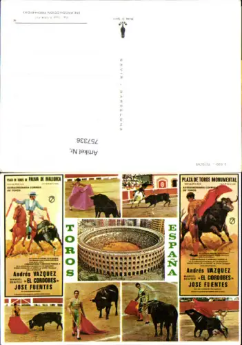 757336 Palma de Mallorca Barcelona Toros España Illes Balears Province of Barcelona Spain